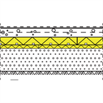 Finnfoam board, light load, ventilated insulation layer