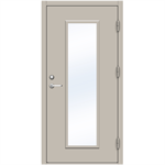Steel Door SDE4210 GS1F - Single