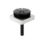 Geberit Pluvia roof outlet 12 l with clamping ring for plastic membranes