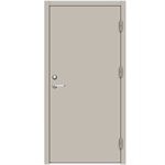 Steel Door SDE4210 - Single