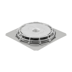 Geberit Pluvia roof outlet clamping ring series-8+ contact foil