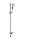 Hansgrohe Croma 100 Vario hand shower EcoSmart 9 l/min/ Unica&amp;apos;C wall bar 0.90 m set