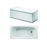 Bathtub with panels Standard - 1600x700